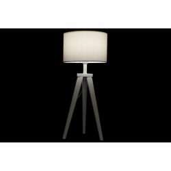 Lámpara de mesa DKD Home Decor 8424001807918 Madera Blanco 220 V 50 W