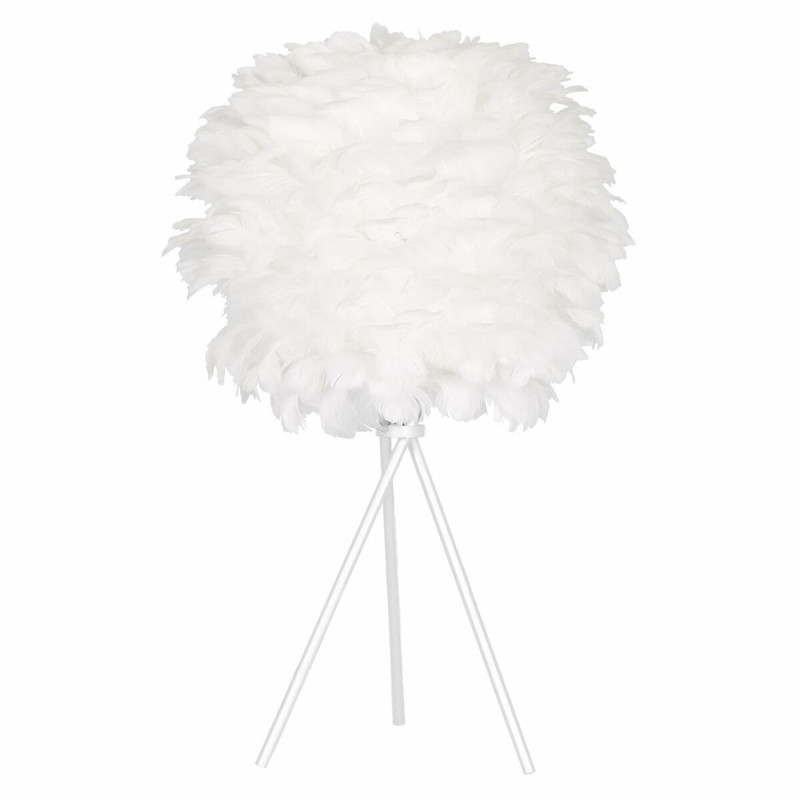 Lámpara de mesa DKD Home Decor Blanco Metal Pluma (42 x 42 x 60 cm) Lámpara de mesa DKD Home Decor Blanco Metal Pluma (42 x 42 x 60 cm)