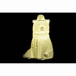 Lámpara de mesa DKD Home Decor 17 x 12 x 23 cm Porcelana Blanco 220 V