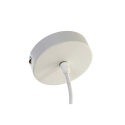 Lámpara de Techo DKD Home Decor Blanco Natural Bambú 40 W 83 x 83 x