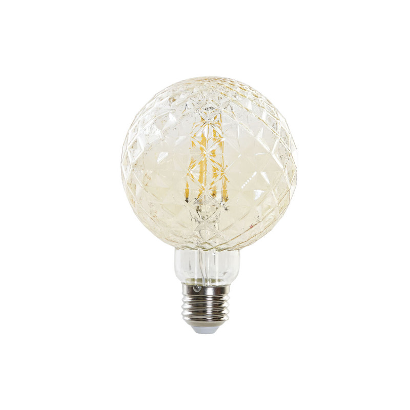 Bombilla LED DKD Home Decor Ambar 4 W E27 450 lm 9,5 x 9,5 x 14 cm Bombilla LED DKD Home Decor Ambar 4 W E27 450 lm 9,5 x 9,5 x 14 cm