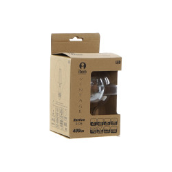 Bombilla LED DKD Home Decor E27 A++ 4 W 450 lm Ambar 12,5 x 12,5 x 18