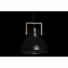 Lámpara de Techo DKD Home Decor Marrón Negro Metal Madera de mango 5