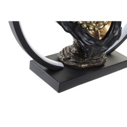 Decoración luminosa DKD Home Decor Resina Africana (35,5 x 11 x 36 cm