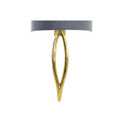 Lámpara de Pared DKD Home Decor Dorado Metal Poliéster 220 V 50 W (3