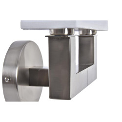 Lámpara de Pared DKD Home Decor Plateado Metal Poliéster Blanco 220