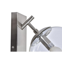 Lámpara de Pared DKD Home Decor 25W Cristal Plateado Metal 220 V (20