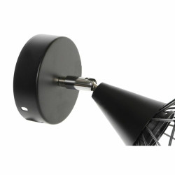 Lámpara de Pared DKD Home Decor Negro Metal 50 W 220 V Urbano 21 x 22