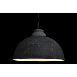Lámpara de Techo DKD Home Decor Negro Gris Madera Metal 50 W 61 x 61