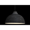 Lámpara de Techo DKD Home Decor Negro Gris Madera Metal 50 W 61 x 61
