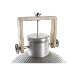 Lámpara de Techo DKD Home Decor Marrón Plateado Hierro Madera de man