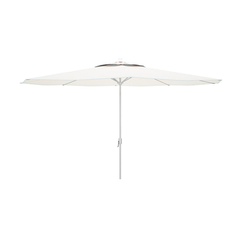 Sombrilla Marbueno Blanco Poliéster Acero Ø 270 cm Sombrilla Marbueno Blanco Poliéster Acero Ø 270 cm