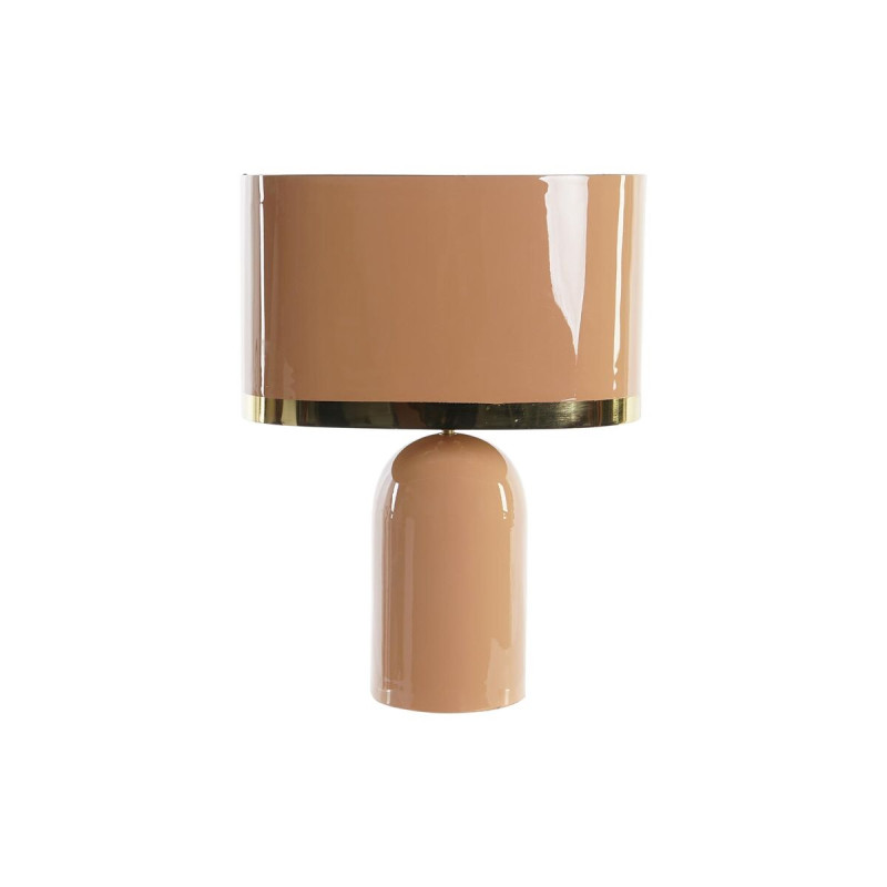 Lámpara de mesa DKD Home Decor Rosa Dorado Metal Hierro 50 W (37 x 21