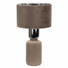 Lámpara de mesa DKD Home Decor Marrón Cerámica 50 W 220 V 30 x 30 x