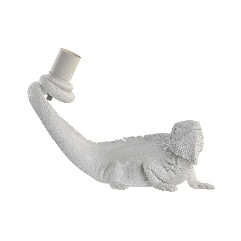 Lámpara de Pared DKD Home Decor Blanco 50 W Moderno Iguana Lagarto 22