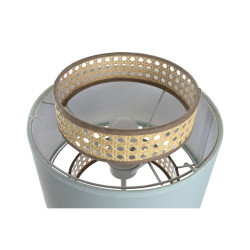 Lámpara de mesa DKD Home Decor Metal Verde Rosa claro 220 V 50 W 26 x
