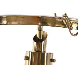 Lámpara de Techo DKD Home Decor 66 x 66 x 60 cm Cristal Dorado Metal