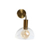 Lámpara de Pared DKD Home Decor Dorado Metal Cristal 50 W Moderno 220