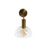 Lámpara de Pared DKD Home Decor Dorado Metal Cristal 50 W Moderno 220