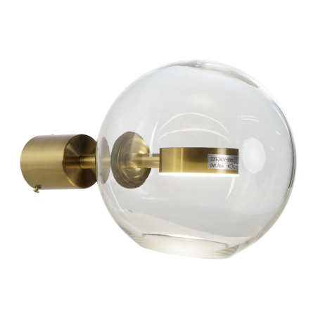 Lámpara de Pared DKD Home Decor Cristal Dorado Metal Moderno 20 x 25