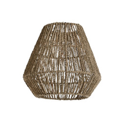 Pantalla de Lámpara DKD Home Decor 30 x 30 x 28 cm Natural Hierba mar