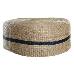 Pantalla de Lámpara DKD Home Decor Natural Hierba marina 55 x 55 x 22