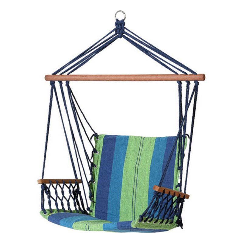 Hamaca Multicolor Azul 100 x 50 x 3 cm Hamaca Multicolor Azul 100 x 50 x 3 cm