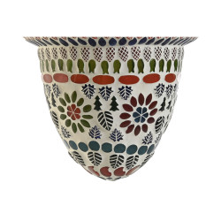 Lámpara de Techo DKD Home Decor Cristal Metal Multicolor 25 W 20 x 20