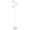Lámpara de Pie DKD Home Decor 35 x 25 x 167 cm Cristal Metal Blanco 2