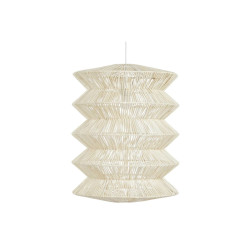 Lámpara de Techo DKD Home Decor Marrón claro Hierro 50 W 40 x 40 x 5