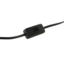 Lámpara de mesa Home ESPRIT Crema Gres 50 W 220 V 40 x 40 x 76 cm