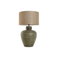 Lámpara de mesa Home ESPRIT Verde Aluminio 50 W 220 V 42 x 42 x 69,5