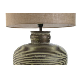 Lámpara de mesa Home ESPRIT Verde Aluminio 50 W 220 V 42 x 42 x 69,5