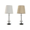 Lámpara de mesa Home ESPRIT Blanco Beige Metal Porcelana 25 W 220 V 2