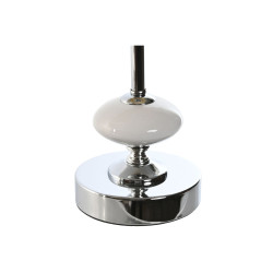 Lámpara de mesa Home ESPRIT Blanco Beige Metal Porcelana 25 W 220 V 2