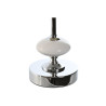 Lámpara de mesa Home ESPRIT Blanco Beige Metal Porcelana 25 W 220 V 2