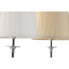 Lámpara de mesa Home ESPRIT Blanco Beige Metal Porcelana 25 W 220 V 2