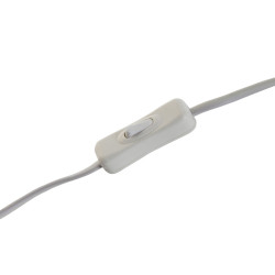 Lámpara de mesa Home ESPRIT Blanco Resina Plástico 220 V 20 x 36 x 3