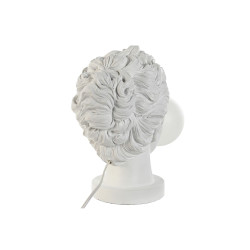 Lámpara de mesa Home ESPRIT Blanco Resina Plástico 220 V 20 x 36 x 3