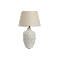 Lámpara de mesa Home ESPRIT Blanco Porcelana 50 W 220 V 40 x 40 x 64