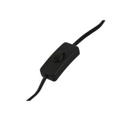 Lámpara de mesa Home ESPRIT Negro Dorado Cerámica 50 W 220 V 40 x 40