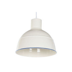 Lámpara de Techo Home ESPRIT Azul Blanco Metal 50 W 32,5 x 32,5 x 30