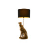 Lámpara de mesa Home ESPRIT Negro Dorado 33 x 33 x 78,5 cm