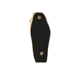 Lámpara de Pared Home ESPRIT Negro Dorado Caballo 220 V 18 x 21,5 x 5