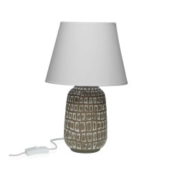 Lámpara de mesa Versa Asya Cerámica 24,5 x 40 x 13 cm