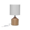 Lámpara de mesa Versa Miracle Beige Cerámica 14 x 28 x 10 cm