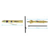 Sombrilla Amarillo 200 cm UPF 50+