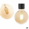 Bombilla LED Vintage E27 Transparente 4 W 9,5 x 14 x 9,5 cm (12 Unidad