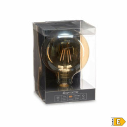 Bombilla LED Vintage E27 Transparente 4 W 12,5 x 17,5 x 12,5 cm (12 Un