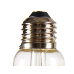 Bombilla LED Vintage E27 Transparente 4 W 14 x 19 x 14 cm (12 Unidades